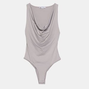 Zara Grey Bodysuit
